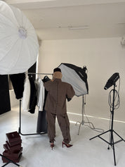 OVERSIZE ODELO SA ZLATNIM NITNAMA