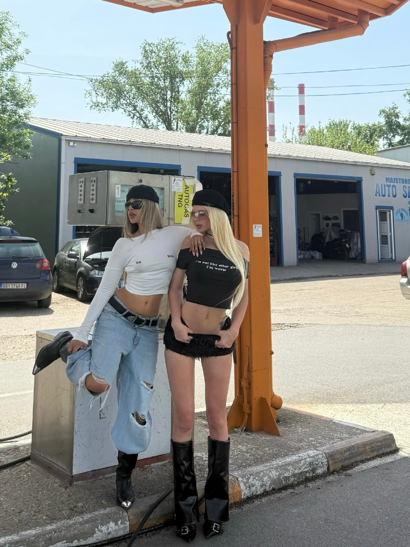 “NO BRA” TSHIRT