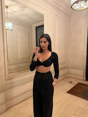 CORSET LACE PANTS