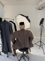 OVERSIZE ODELO SA ZLATNIM NITNAMA