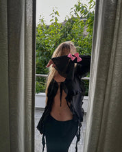 BLACK TWO-PIECE SET