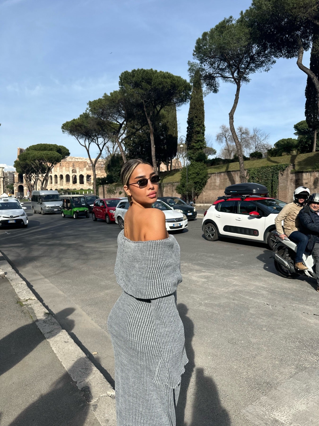 COZY GREY DRESS