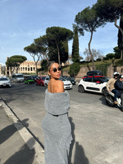 COZY GREY DRESS