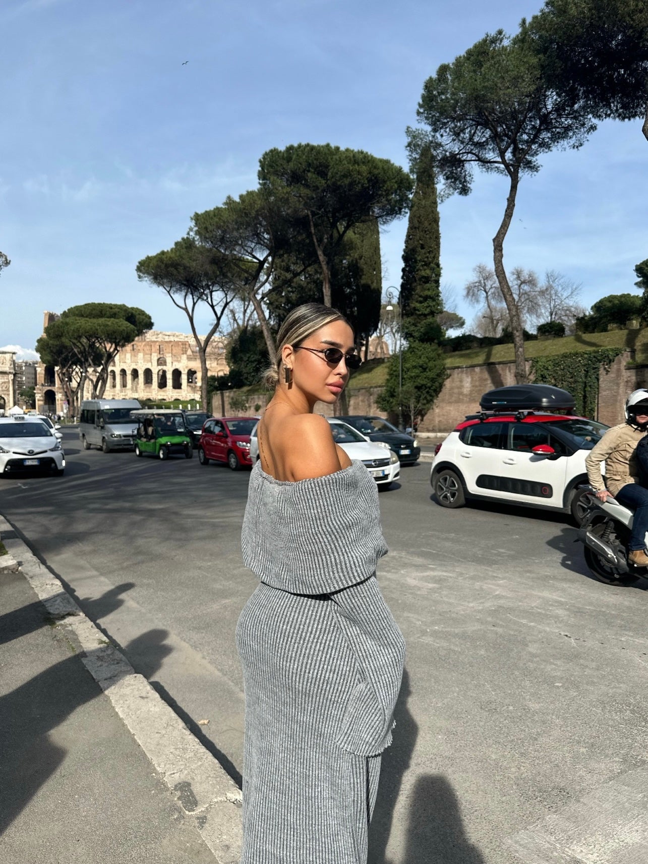 COZY GREY DRESS