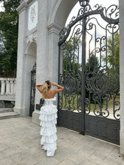 LONG DREAMY CORSET DRESS
