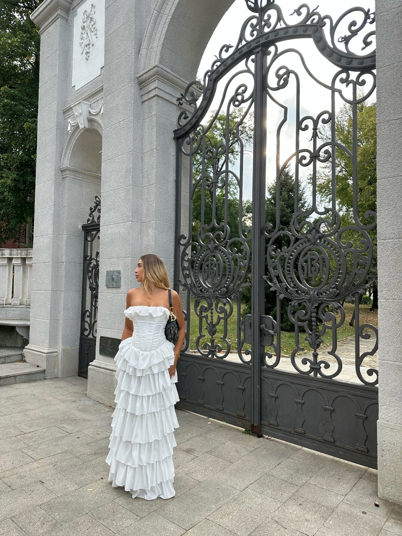 LONG DREAMY CORSET DRESS