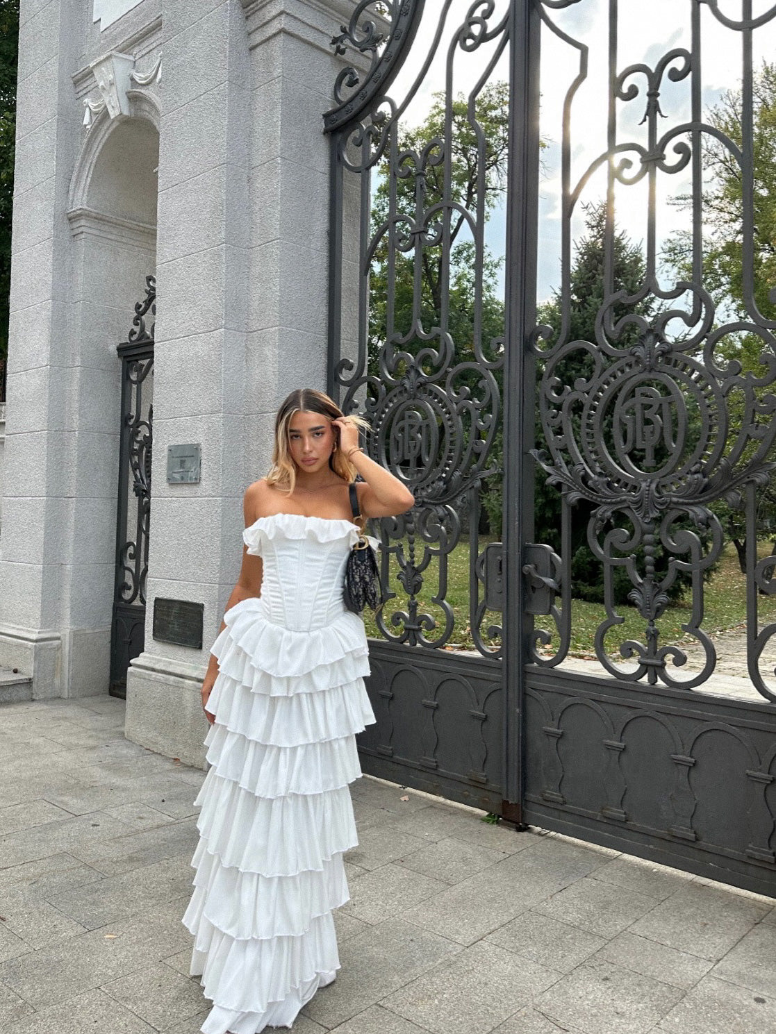 LONG DREAMY CORSET DRESS