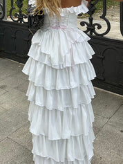 LONG DREAMY CORSET DRESS