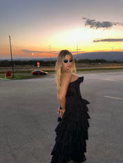LONG DREAMY CORSET DRESS