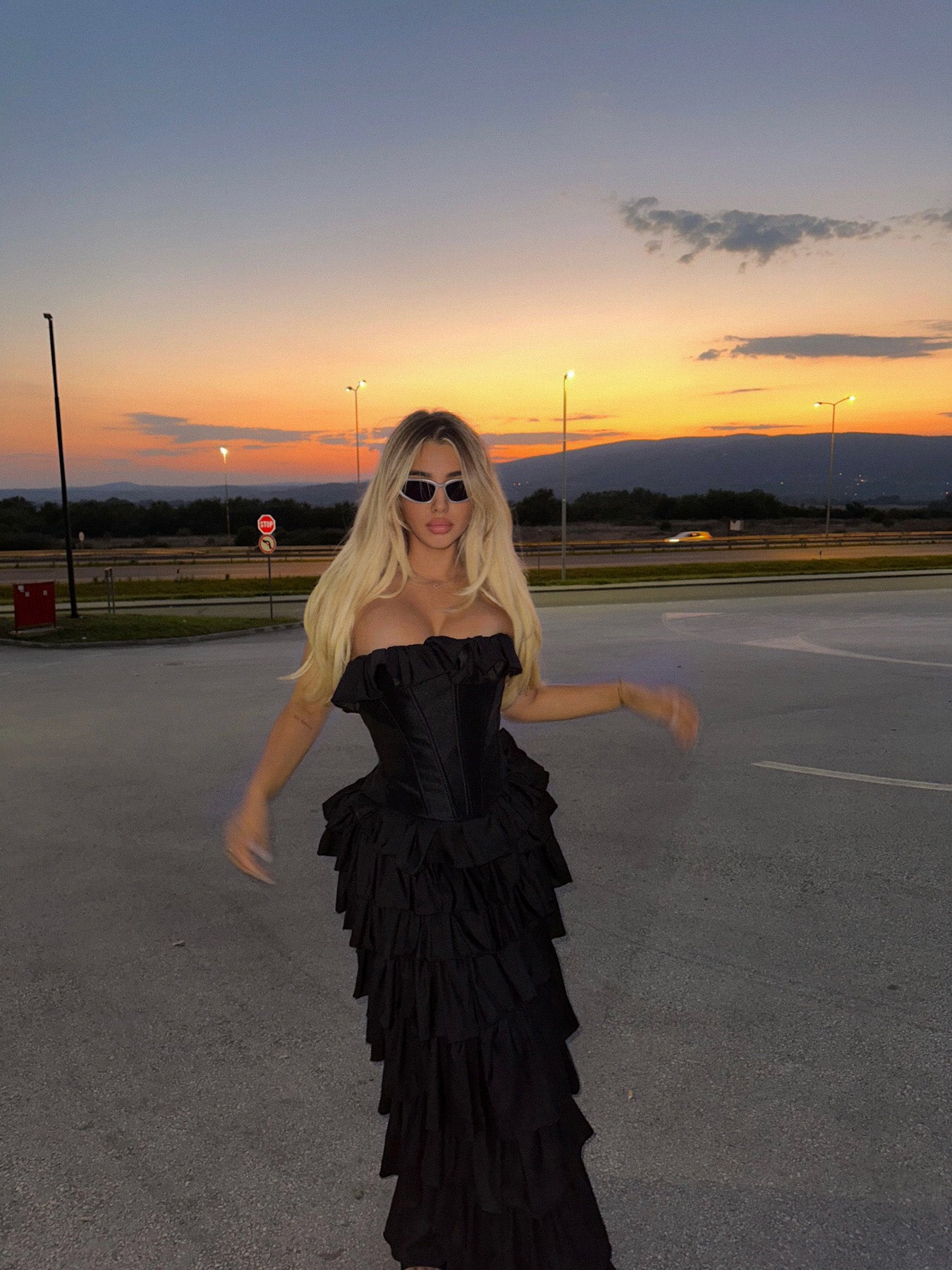 LONG DREAMY CORSET DRESS