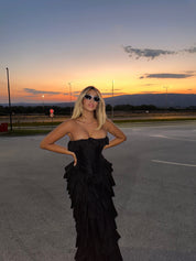 LONG DREAMY CORSET DRESS