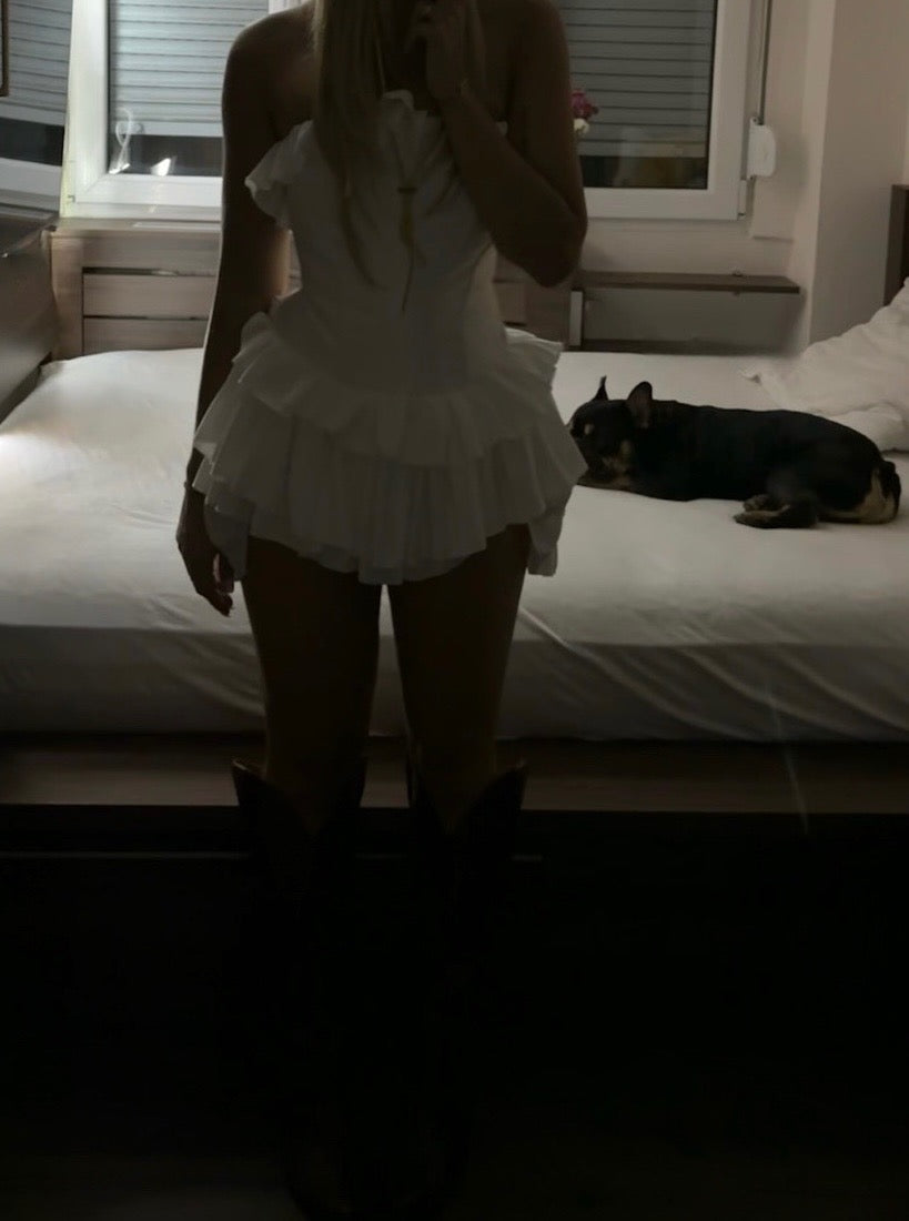 SHORT COWGIRL CORSET DRESS