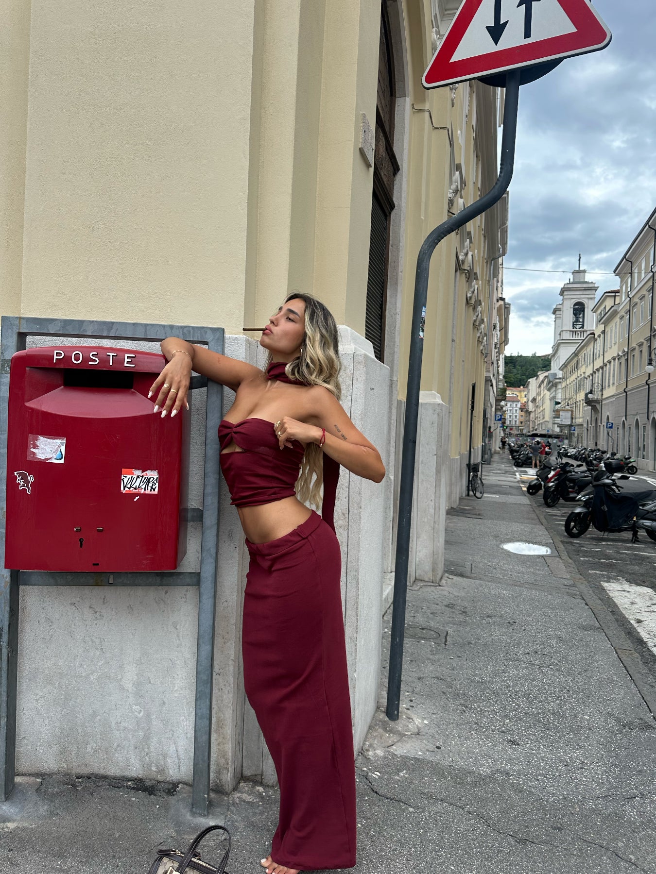 COZY BURGUNDY SET
