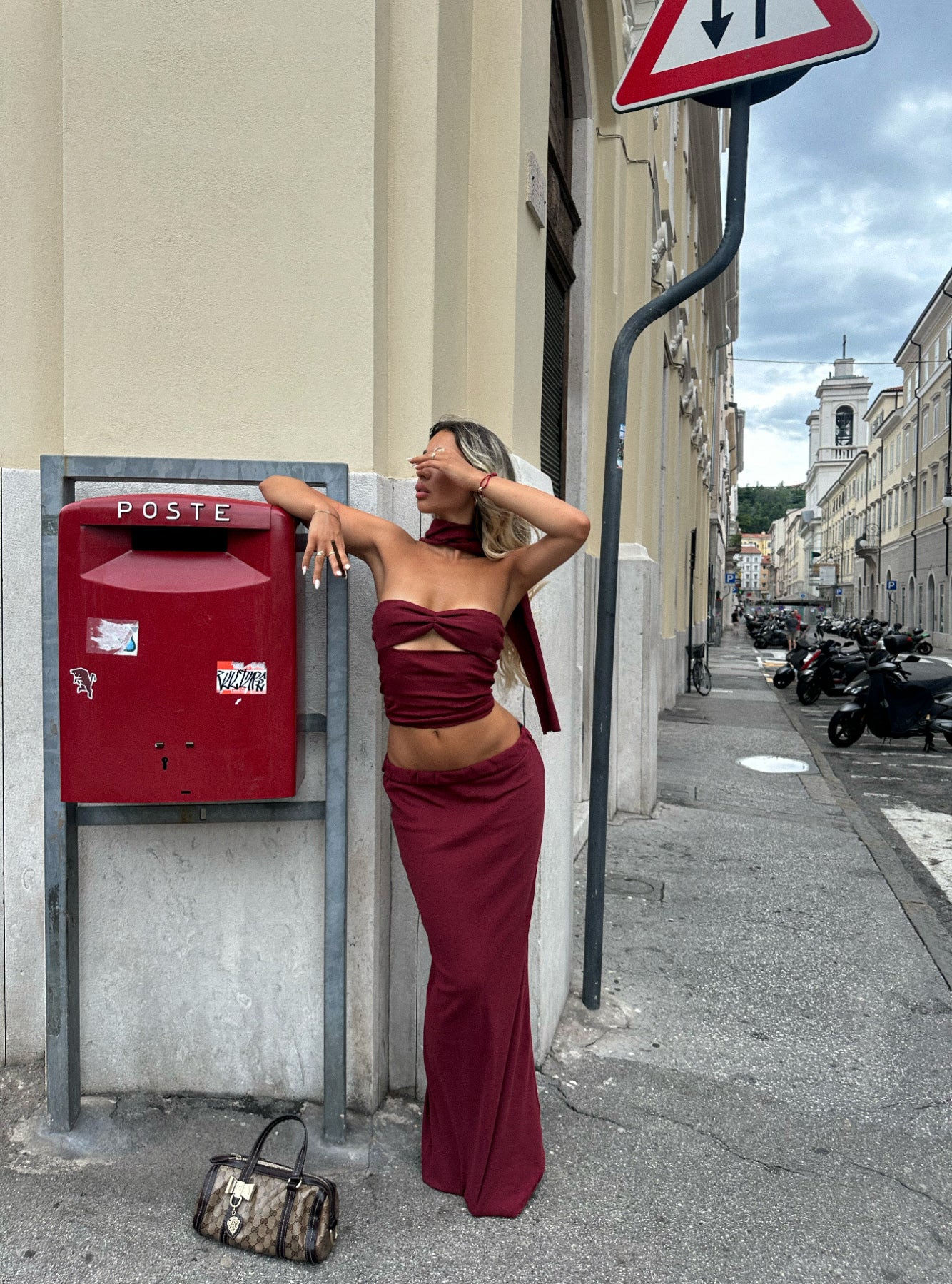 COZY BURGUNDY SET