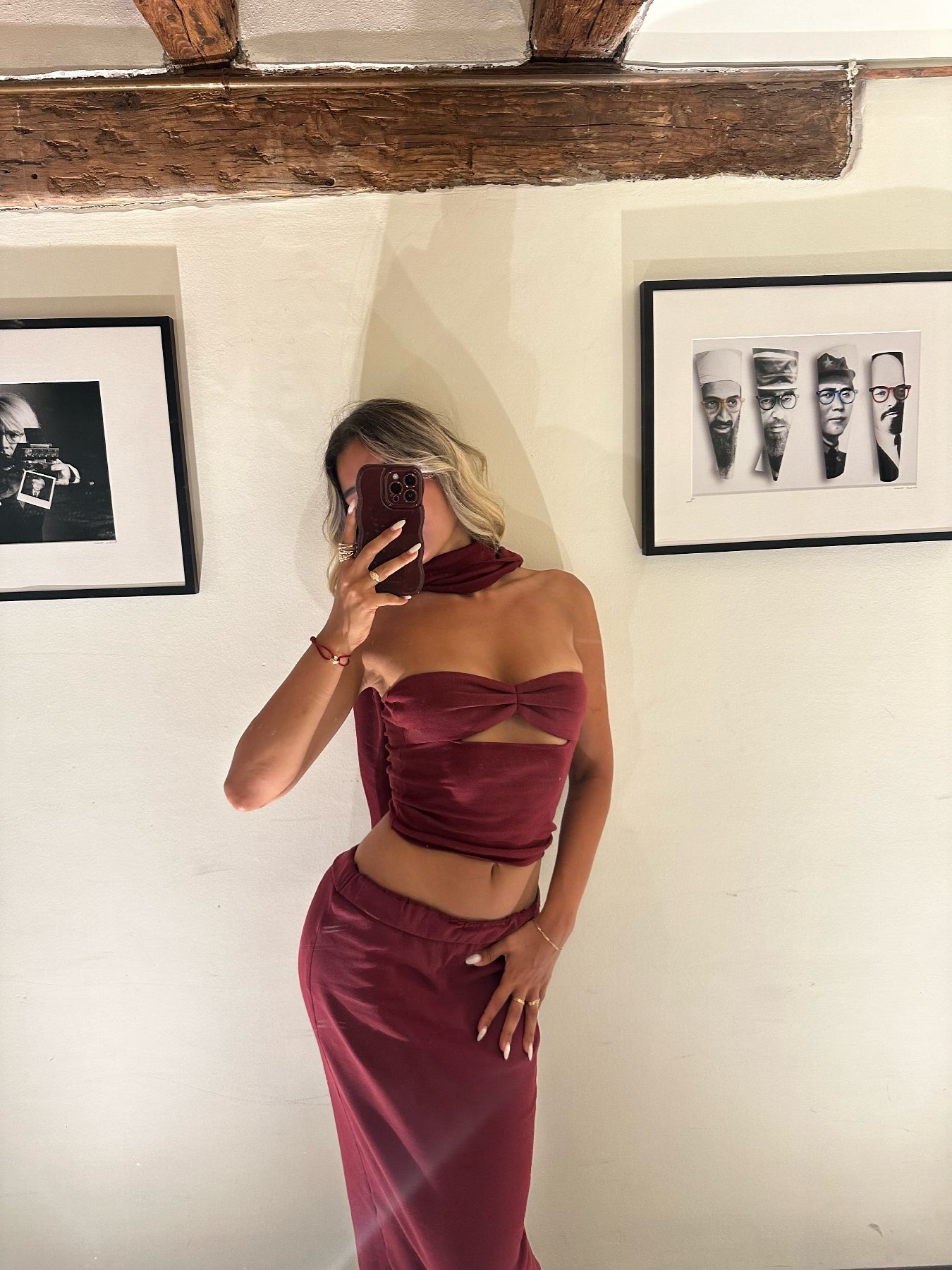 COZY BURGUNDY SET