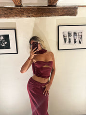 COZY BURGUNDY SET