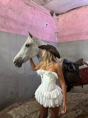 SHORT COWGIRL CORSET DRESS