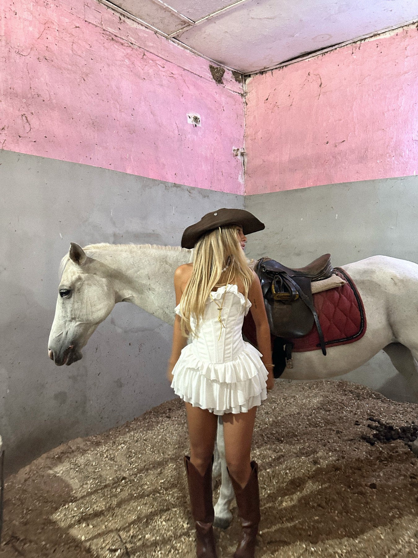 SHORT COWGIRL CORSET DRESS